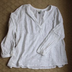Long sleeve semi sheer Old Navy Tunic